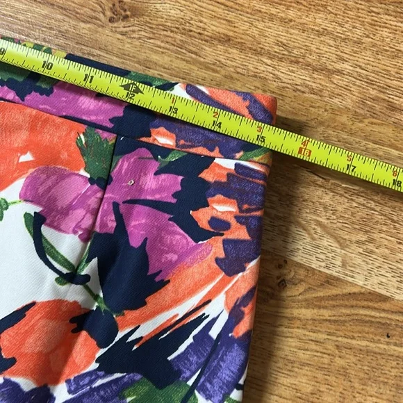 J.CREW Floral Print Women's Skirt Size 4 - Picture 10 of 10